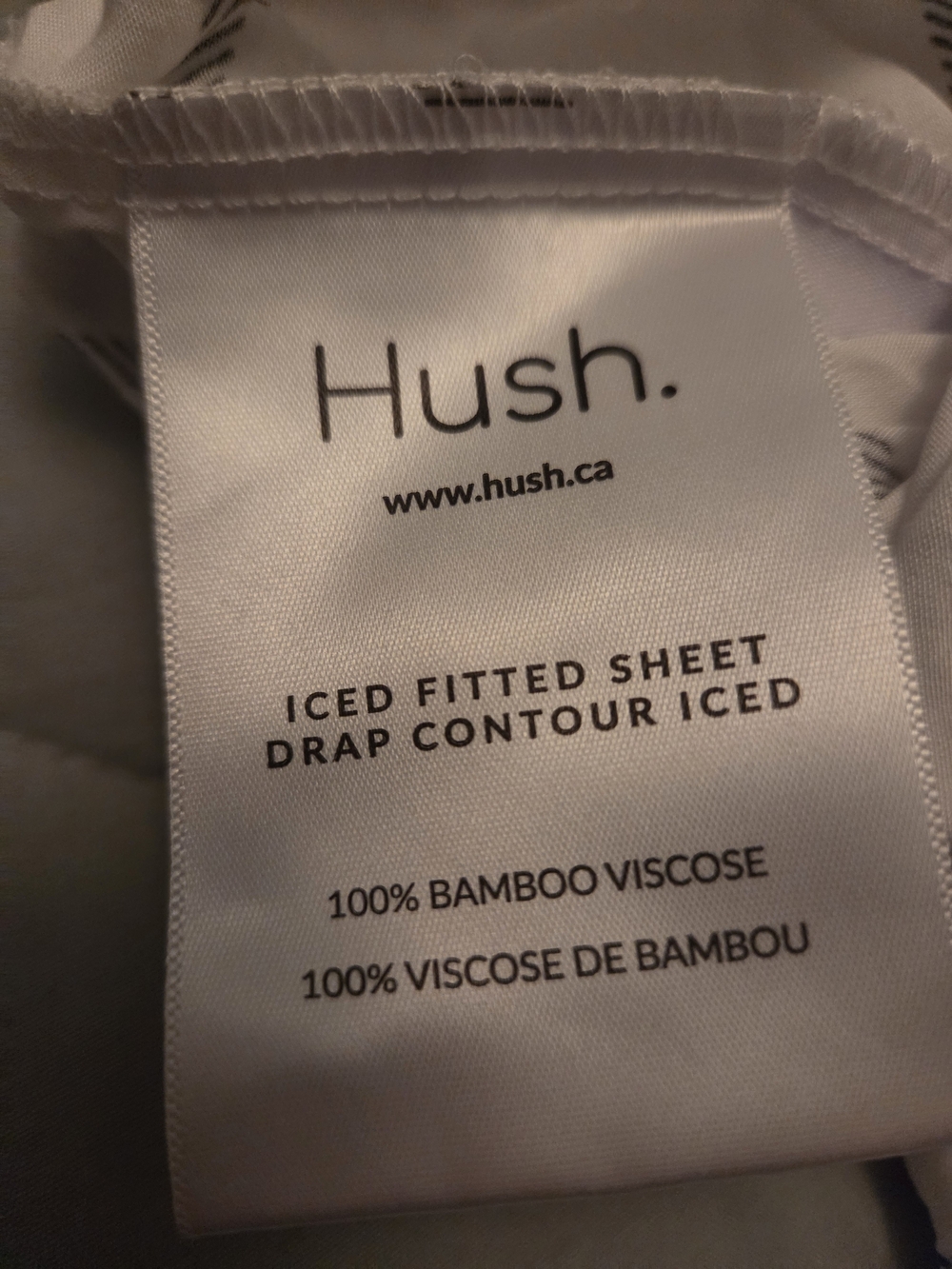 Hush Fitted Sheet And Pillow Cases